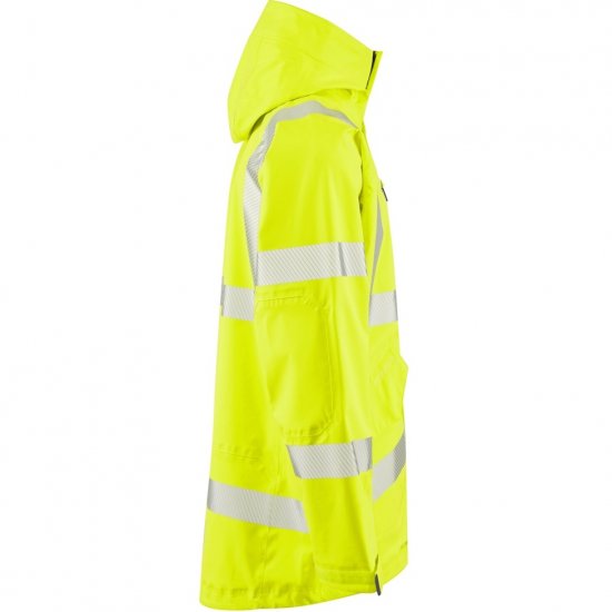 Leo Marisco LTEC 20K High Performance Breathable Waterproof Hi-Vis Yellow - Arbetskläder - Arbetskläder i stora storlekar