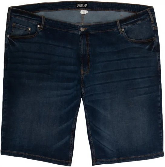 Lavecchia 0908 Bermuda Denim Shorts Blue - Shorts - Stora shorts W40-W60