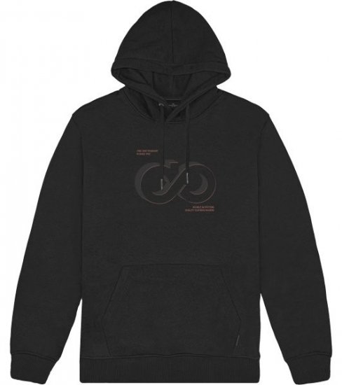 Double Outfitters MTOP-1146 Hoodie Svart - Tröjor & hoodies - Stora hoodies & tröjor - 2XL-14XL
