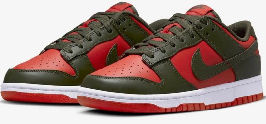 Nike Dunk Low Red Sneakers - Herrskor 40-52 - 