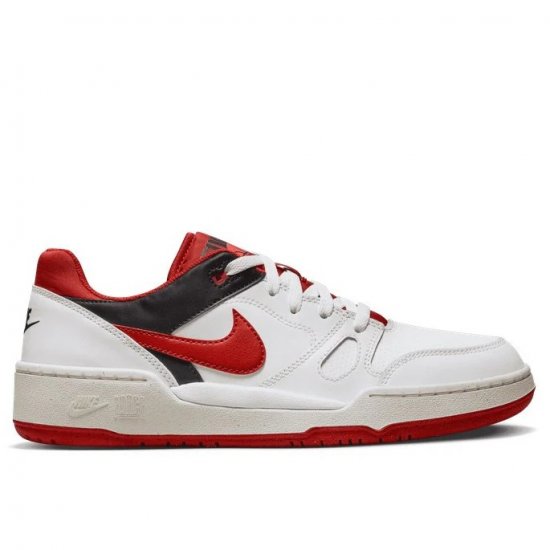 Nike FULL FORCE LO Men Sneakers Red-White - Herrskor 40-52 - 