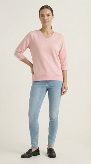 Nora Mikken GELINA Sweater Peach Whip - DAMKLÄDER XS-XXL - 