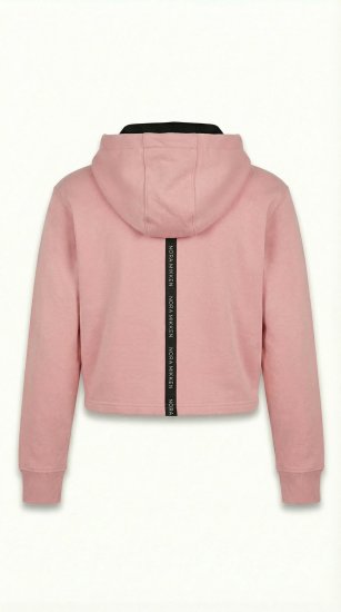 Nora Mikken KAMILLA Cropped Hoodie Peach Whip - DAMKLÄDER XS-XXL - 