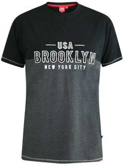 D555 Osbert T-shirt Black - T-shirts - Stora T-shirts - 2XL-14XL