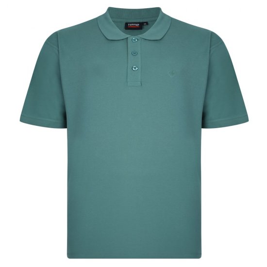 Espionage P074C Kortärmad Piké Grangrön - Pikétröjor - Stora pikétröjor - 2XL-8XL