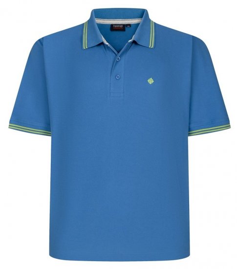 Espionage P232 Pikétröja turq/lime - Pikétröjor - Stora pikétröjor - 2XL-8XL