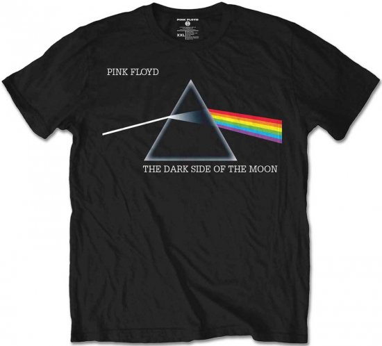 Pink Floyd The Dark Side of The Moon T-shirt Black - T-shirts - Stora T-shirts - 2XL-14XL