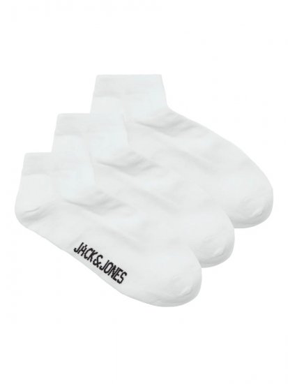 Jack & Jones Louis Strumpor Vit 3-pack - Underkläder & badkläder - Stora underkläder för män