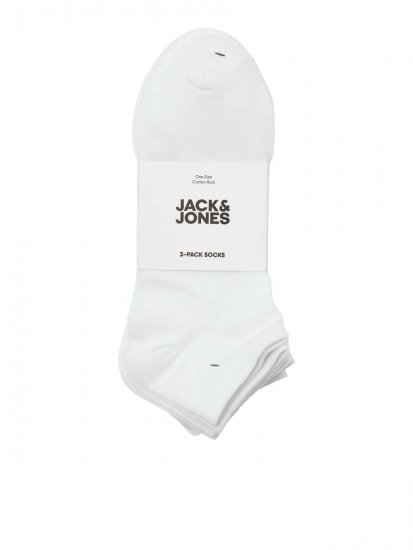 Jack & Jones Louis Strumpor Vit 3-pack - Underkläder & badkläder - Stora underkläder för män