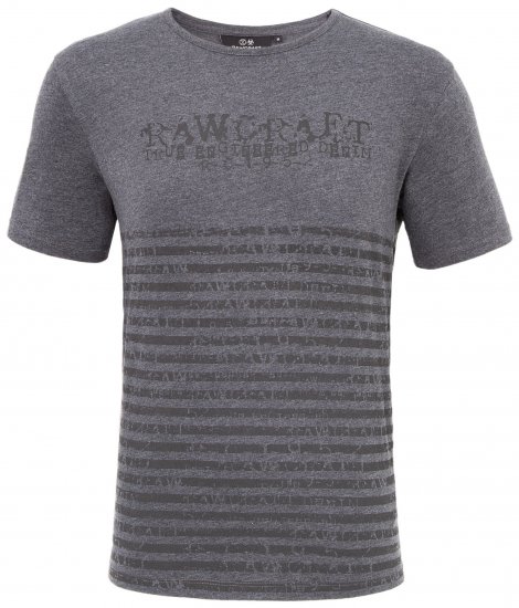 Rawcraft Reeder T-shirt Charcoal - T-shirts - Stora T-shirts - 2XL-14XL