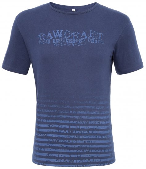 Rawcraft Reeder T-shirt Blue - T-shirts - Stora T-shirts - 2XL-14XL