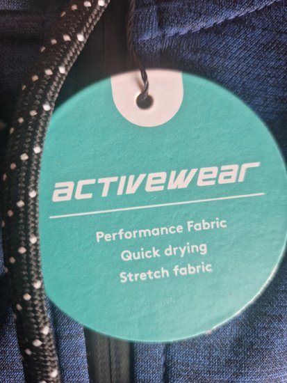 Kam Jeans AP008 Active Performance Hoodie Indigo - Tröjor & hoodies - Stora hoodies & tröjor - 2XL-14XL