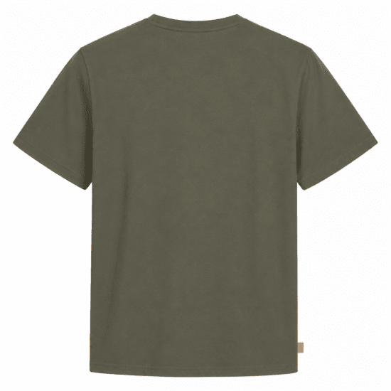 Motley Denim Stockholm T-shirt Dark Khaki - T-shirts - Stora T-shirts - 2XL-14XL
