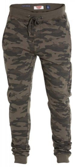 D555 Sutton Sweatpants Camo - Mjukisbyxor och -shorts - Mjukisbyxor & Mjukisshorts 2XL-12XL
