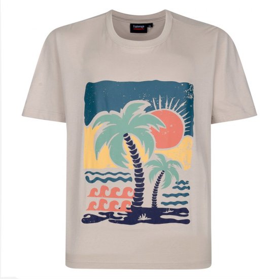 Espionage T448 T-shirts med Tryck 4-Pack Blandade - T-shirts - Stora T-shirts - 2XL-14XL