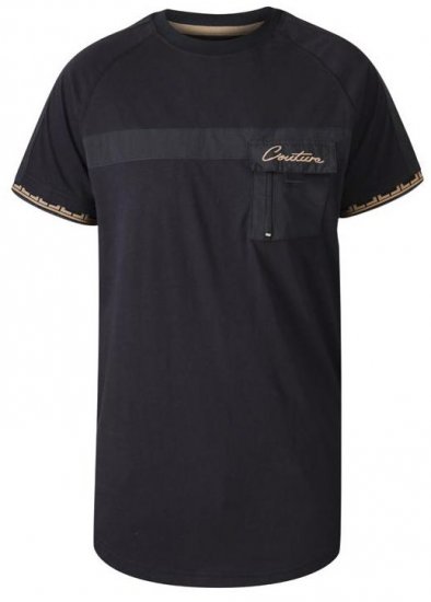 D555 Thor Couture Raglan Sleeve Black - T-shirts - Stora T-shirts - 2XL-14XL