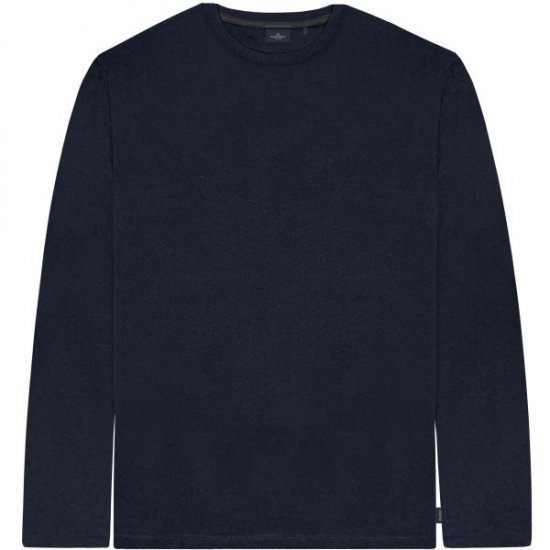 Double Outfitters TS-9170 Long Sleeve T-Shirt Navy - T-shirts - Stora T-shirts - 2XL-14XL