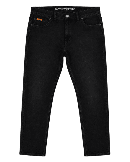 Motley Denim Soho 5-Pocket Jeans Black - Jeans & byxor - Stora Jeans och Stora Byxor