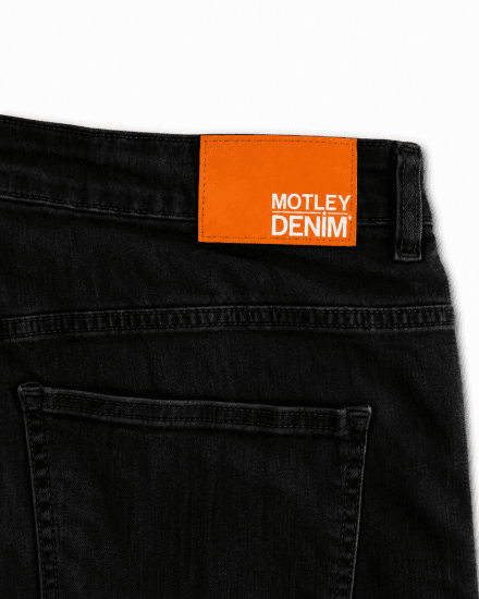 Motley Denim Soho 5-Pocket Jeans Black - Jeans & byxor - Stora Jeans och Stora Byxor