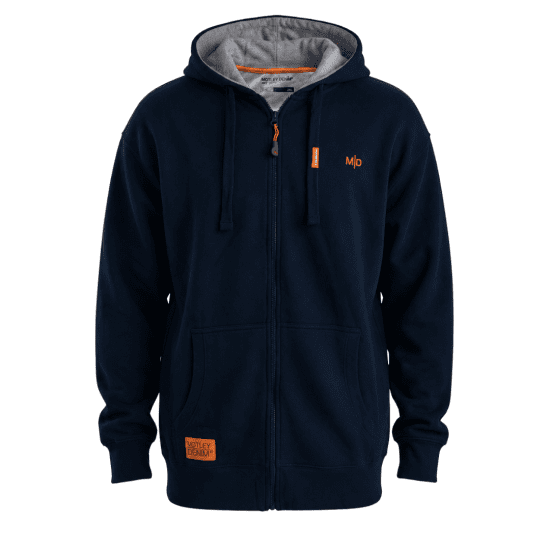 Motley Denim Copenhagen Hoodie Navy - Tröjor & hoodies - Stora hoodies & tröjor - 2XL-14XL