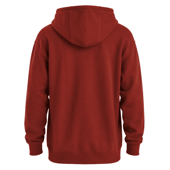 Motley Denim Copenhagen Hoodie Red - Tröjor & hoodies - Stora hoodies & tröjor - 2XL-14XL