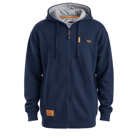 Motley Denim Copenhagen Hoodie Dark Indigo - Tröjor & hoodies - Stora hoodies & tröjor - 2XL-14XL