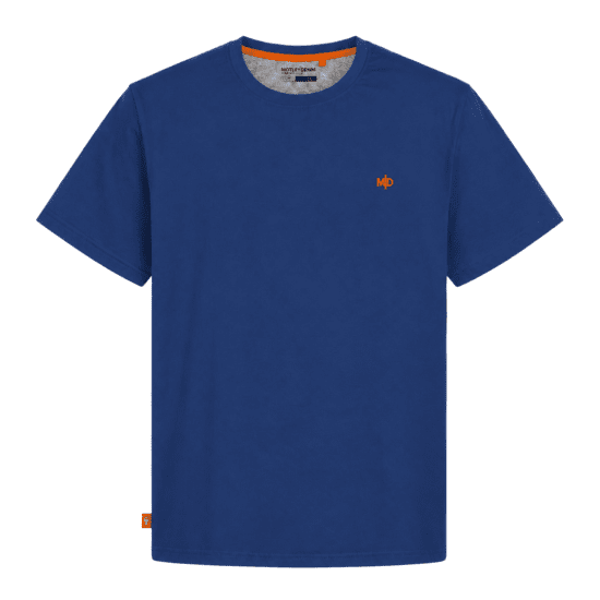 Motley Denim Stockholm T-shirt Royal Blue - T-shirts - Stora T-shirts - 2XL-14XL