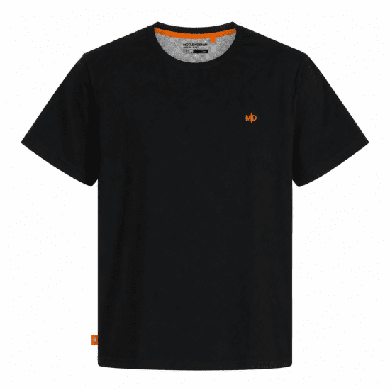 Motley Denim Stockholm T-shirt Black - T-shirts - Stora T-shirts - 2XL-14XL