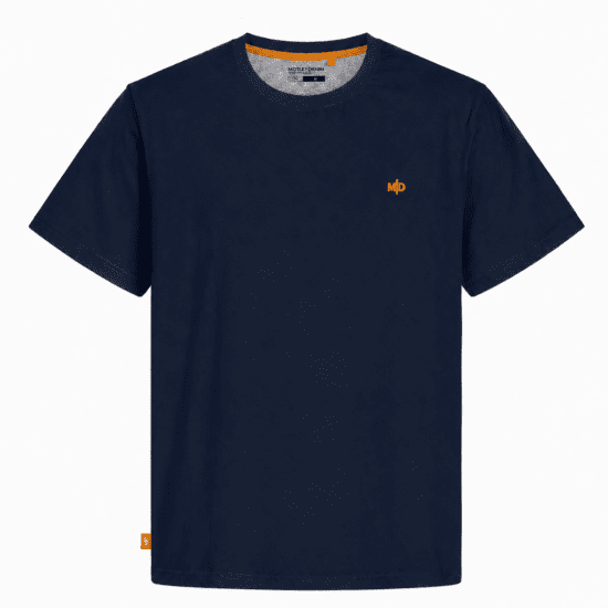 Motley Denim Stockholm T-shirt Dark Indigo - T-shirts - Stora T-shirts - 2XL-14XL