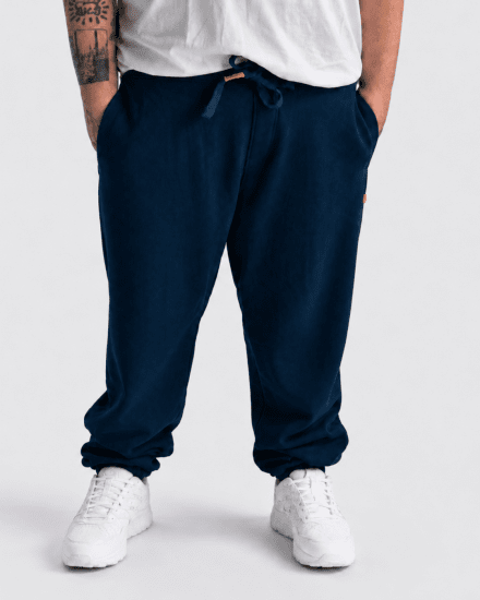 Motley Denim Berlin Sweatpants Dark Indigo - Mjukisbyxor och -shorts - Mjukisbyxor & Mjukisshorts 2XL-12XL