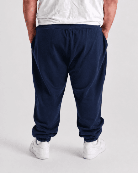 Motley Denim Berlin Sweatpants Dark Indigo - Mjukisbyxor och -shorts - Mjukisbyxor & Mjukisshorts 2XL-12XL