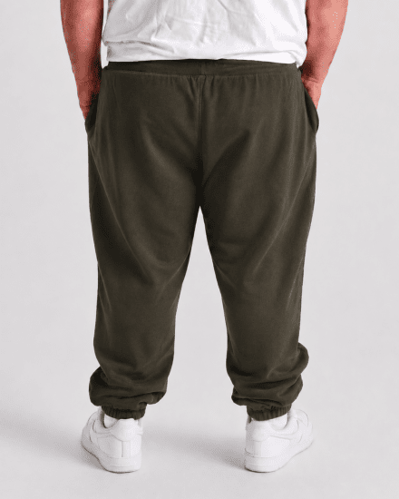 Motley Denim Berlin Sweatpants Dark Khaki - Mjukisbyxor och -shorts - Mjukisbyxor & Mjukisshorts 2XL-12XL