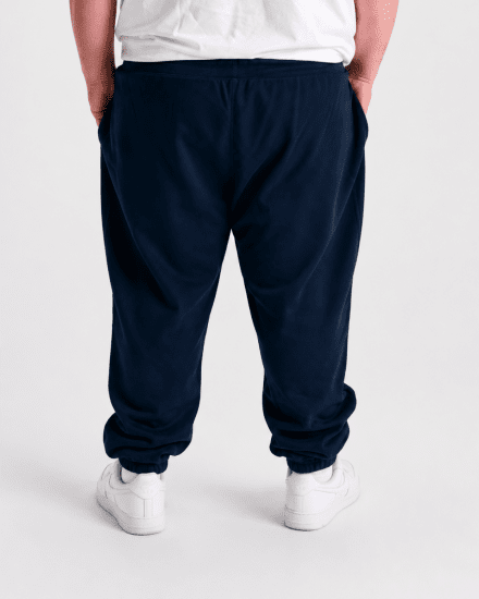 Motley Denim Berlin Sweatpants Navy - Mjukisbyxor och -shorts - Mjukisbyxor & Mjukisshorts 2XL-12XL