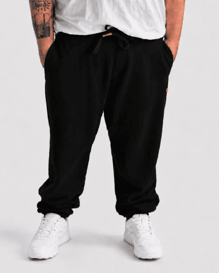 Motley Denim Berlin Sweatpants Black - Mjukisbyxor och -shorts - Mjukisbyxor & Mjukisshorts 2XL-12XL