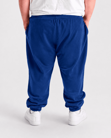 Motley Denim Berlin Sweatpants Royal Blue - Mjukisbyxor och -shorts - Mjukisbyxor & Mjukisshorts 2XL-12XL