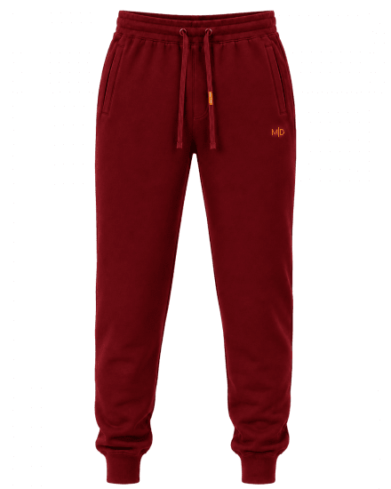 Motley Denim Berlin Sweatpants Red - Mjukisbyxor och -shorts - Mjukisbyxor & Mjukisshorts 2XL-12XL