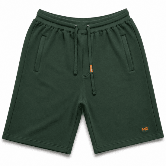 Motley Denim Paris Sweatshorts Racing Green - Mjukisbyxor och -shorts - Mjukisbyxor & Mjukisshorts 2XL-12XL