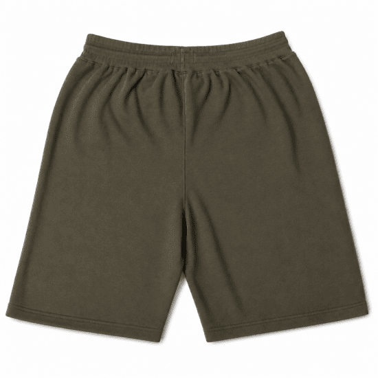 Motley Denim Paris Sweatshorts Dark Khaki - Mjukisbyxor och -shorts - Mjukisbyxor & Mjukisshorts 2XL-12XL