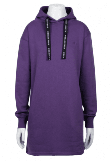 Nora Mikken KRISTINA Long Hoodie Purple - Tröjor & hoodies - 