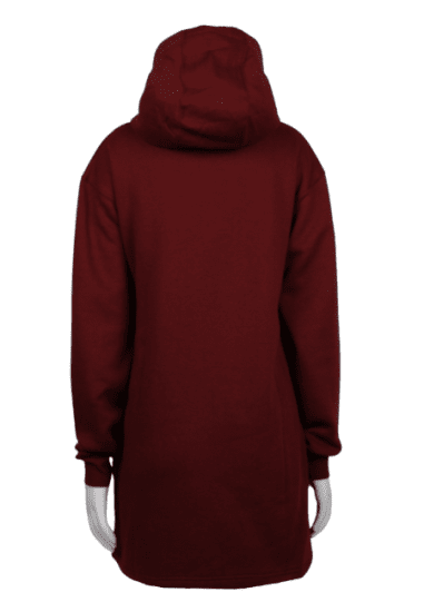 Nora Mikken KRISTINA Long Hoodie Burgundy - Tröjor & hoodies - 