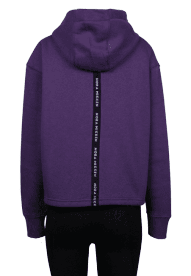 Nora Mikken GERTRUD Cropped Hoodie Purple - DAMKLÄDER XS-XXL - 