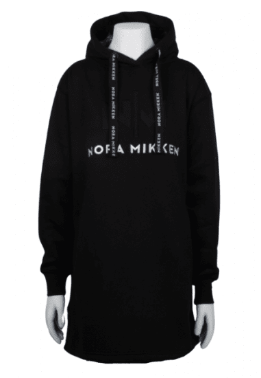 Nora Mikken KADRI Long Hoodie Black - Tröjor & hoodies - 
