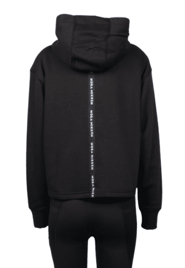 Nora Mikken GERTRUD Cropped Hoodie Black - Tröjor & hoodies - 