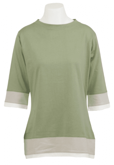 Nora Mikken ANNELI T-Shirt Green - T-shirts - 