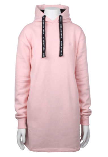 Nora Mikken KRISTINA Long Hoodie Pink - Tröjor & hoodies - 