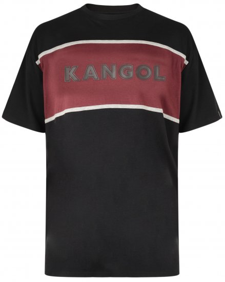 Kangol Whistler T-shirt Black - T-shirts - Stora T-shirts - 2XL-14XL