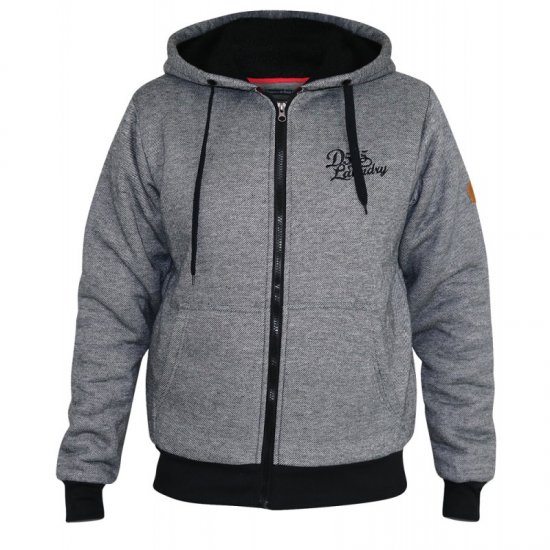 D555 William Sherpa Lined Hoodie - Tröjor & hoodies - Stora hoodies & tröjor - 2XL-14XL