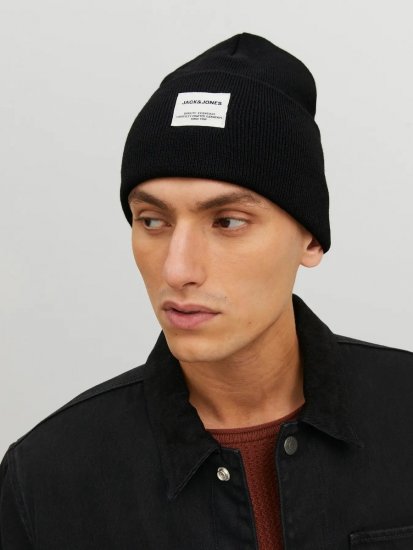 Jack & Jones Long Knit Mössa Svart - Mössor - 