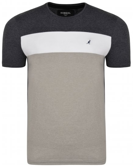 Kangol Zeek T-shirt Grey - T-shirts - Stora T-shirts - 2XL-14XL