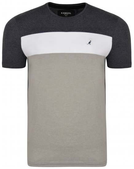 Kangol Zeek T-shirt Grey - T-shirts - Stora T-shirts - 2XL-14XL